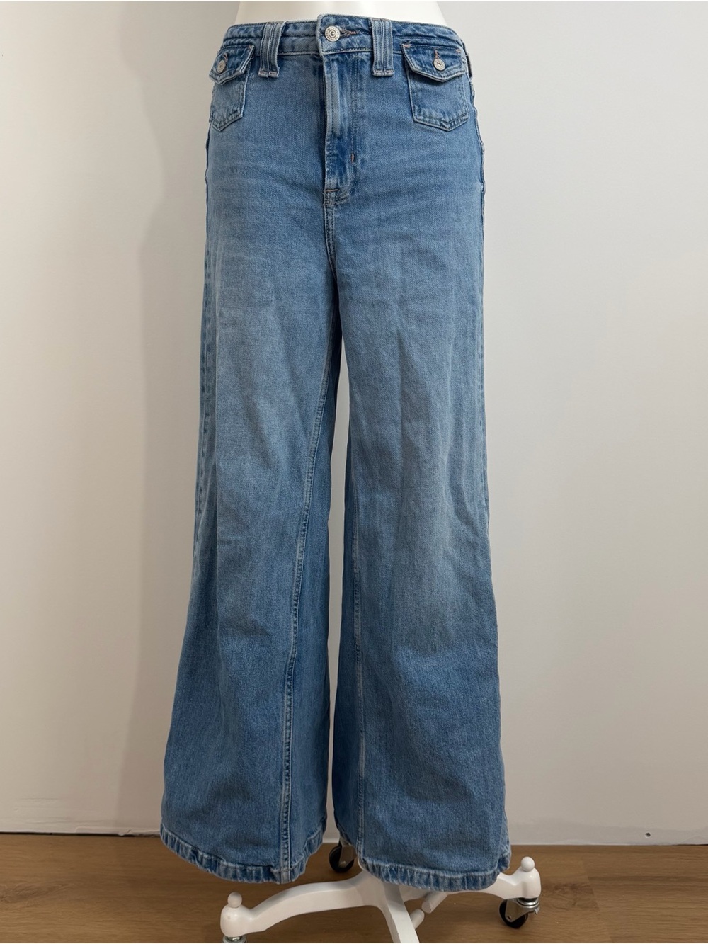 We The Free Kellee High-Rise Palazzo Jeans